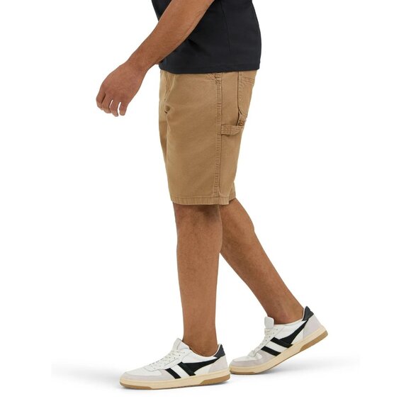 Wrangler Big Men's Relaxed Fit Carpenter Denim Short, Size 40, 11" Inseam, Brown - Picture 3 of 8